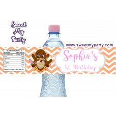 Turkey birthday water bottle labels,(002) Turkey birthday water bottle labels,(002)